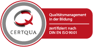 CERTQUA – Zertifizierung nach ISO 9001, ISO 21001 und AZAV